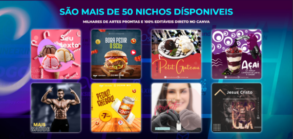 Landing page para venda de artes Canva - Imagem 4