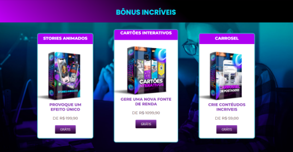 Landing page para venda de artes Canva - Imagem 5