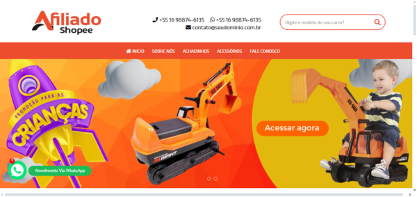 Site Afiliados Shopee em PHP - Imagem 2